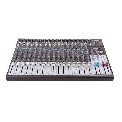 China professional dj music sound system 16 channels audio console mixer for sale