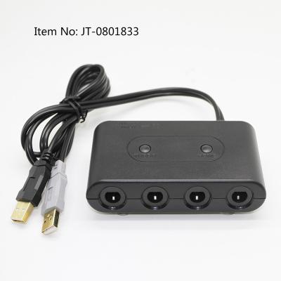 China Switch/Wii U/PC to Wii U Adapter 4 Port for Gamecube to NGC Controller Adapter For Nintendo Wii U/Switch/PC USB Controller Adapter for sale