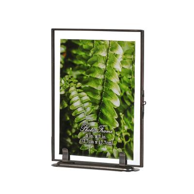 China Glass & Home Decoration Custom Black Glass Copper Picture Luxury Photo Display Wall Views for sale