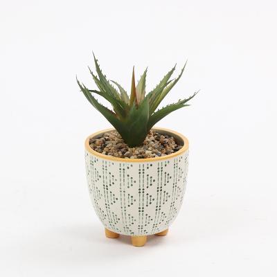 China Modern Manufacturer Wholesale Realistic Decorations Indoor Green Artificial Plant for sale