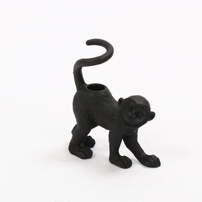 China Hot Sale China Accessories Monkey Sculpture Fun Home Decor Modern Interior Decoration for sale