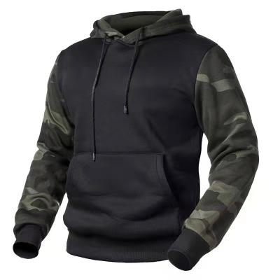 China Autumn And Winter Fashion Camouflage Hoodie Wholesale QUICK DRY Camouflage Color Matching Sweater Men Sweater Loose Style for sale