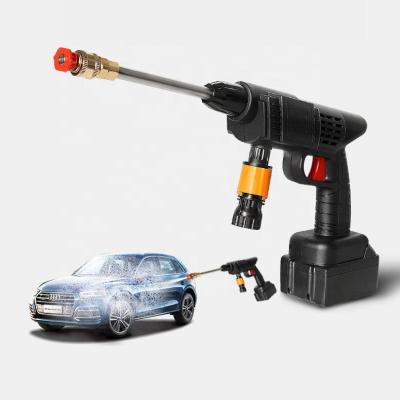 China New China-Chic Potable 24V/48VF Lithium Cordless High Pressure Car Washer Rechargeable Gun Water Gun for Home Use 580PSI 40bar Wireless Washer for sale