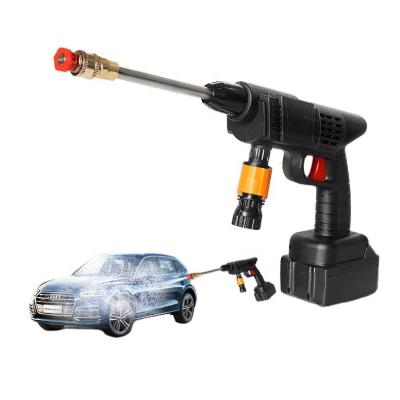 China New China-Chic 40Bar 24/48V 580PSI Power Car Washer High Pressure Washer Lithium Battery Cleaning Gun Portable Car Washer Cordless Wash Spray for sale