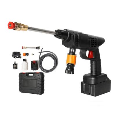 China New China-Chic 24/48V 300W 40BAR 6.0Ah Portable Cordless High Pressure Cleaner Lithium Battery Car washer Cold Water Jet Cleaning Gun Kit for sale