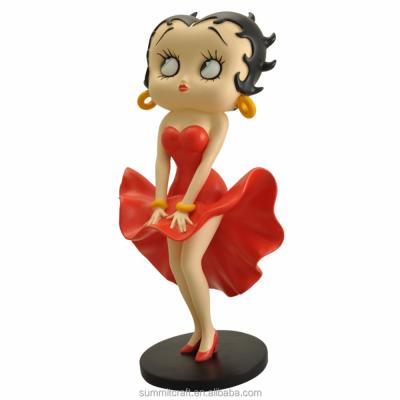 China Europe factory direct paint cartoon hand custom resin figurine for sale