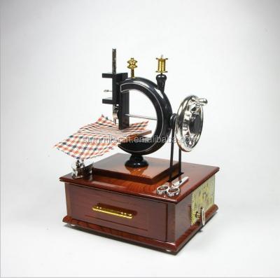 China Music box gift vintage sewing machine yunsheng music box mechanism for sale