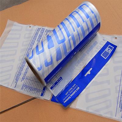 China Disposable Custom Porcelain Plastic Machinery Hot Sealing Polyethylene Preopened Bag On Roll for sale