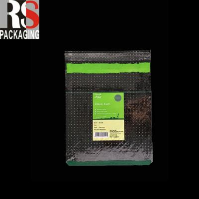 China Good Performance For Food Preservation Fresh Food Custom Micro Pin Perforated Poly Bags For Vegetables for sale