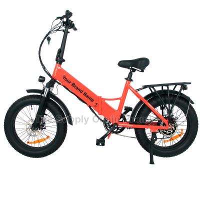 China S-F3 Aluminum Alloy OEM Customized 500W 48V*10Ah Aluminum Alloy Frame, 20 Inch Foldable Electric Bicycle for sale