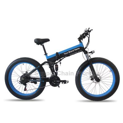 China S11 Alloy Electric Folding Bike 350W 48V Aluminum Alloy Frame, Lithium Battery Suitable for Outdoor Urban Track, Mountain Road Riding for sale