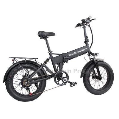 China Aluminum alloy S10 500W motor 13AH lithium battery fat electric bike 20x4.0 inch tire folding e-bike for sale