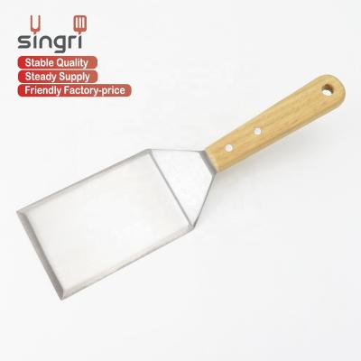 China 01W01R-023W Easily Cleaned Food-Rated Rubberwood Stainless Steel 10.75