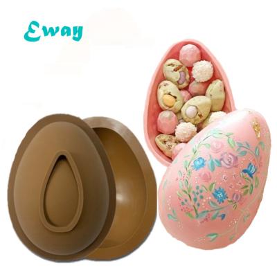 China Disposable Egg Shape Silicone Molds Food Grade Baking Mold for DIY Cake Decorating, Chocolate, Pastry, Bun, Bread, Ice Cube, Soap for sale