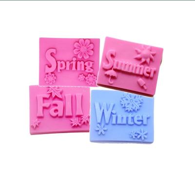 China Spring Summer Autumn Winter Disposable Soap Molds Silicone Mold for sale