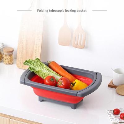 China Viable collapsible basinwater leak function for multifunctional kitchen accessories basin for sale