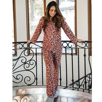 China IHJ2763 new autumn and winter women's casual sleepwear breathable home use two-piece pajamas for sale