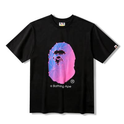 China Wholesale Streetwear Breathable T-shirt Cotton IHJ7299 Men Loose Hiphop T-shirts Fashion Men's T Shirts for sale