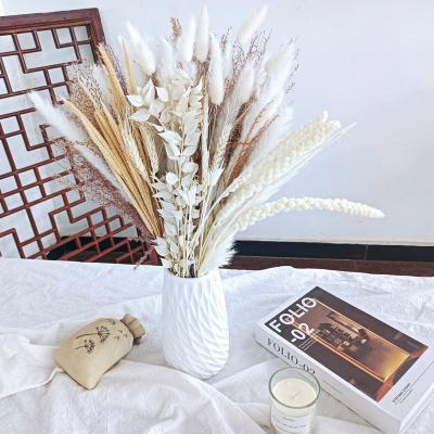 China Natural Flower Arrangement Amazon Sales Pampas Grass Bouquet Pampas Grass Bouquet Boho Home Decor Table Decor Boho Party Decorations for sale