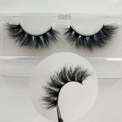 China 3D Length 3D Dramatic Thick Mink Lashes 15mm Dramatic Thick Mink Eyelashes 15mm Long Length Dramatic Fluffy Short Tapered Seller for sale