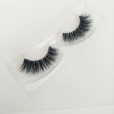 China Long Lasting Faux Mink Fur 3D Eyelash Makeup Store Used Products 3D Mink Eyelashes Clear Band Mink 3D Lashes for sale