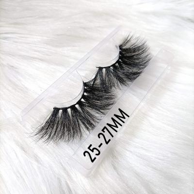 China Popular Black Mink Lash Cheap Eyelash 3D Wings Eyelashes 25mm 27mm 25mm 3D Mink Eyelash Wholesale Long Mink for sale