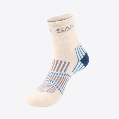 China New Design Breathable Breathable Men Cycling Best Quality Athletic Sports Anti Slip 100% Merino Wool Yarn Kids Sport Socks for sale