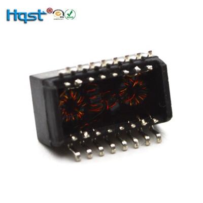 China Switch/Router/PC System/Printer/Server HX1188NL H1102NL 100Base-T 16 Pin Industrial Grade Isolated LAN Filter Module for sale