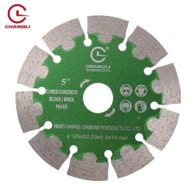 Китай . Ultra Thin Turbo High Speed ​​Straight Smooth Edge Diamond Cutter Disc 125mm 5