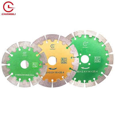 Cina . Both Sided High Speed ​​Straight Edge Heddles Welded 5 Inch 125 Mm Diamond 125mm Round Diamond Saw Blade For Cutting Stone And Concrete in vendita