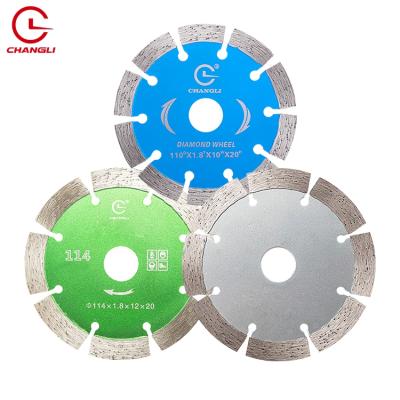 China New Formula Sharp 110mm Sintered Circular Tools Type Granite 4inch Diamond Saw Blades Disc Stone Cutter for sale