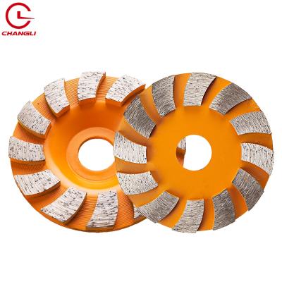 China 90mm aluminum high quality 3.6inch diamond grinding wheels made in china for power tools stone for sale