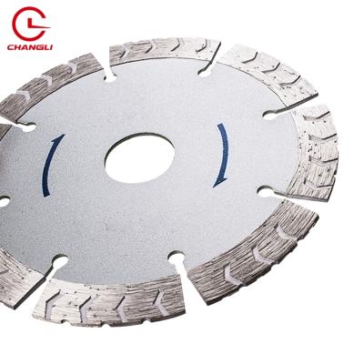 China 2022 Newest Sharp Cutting Disc 4inch 114mm Quiet Silent Quick Cutting Diamond Saw Blade For Granite Corrugation Round Disc for sale