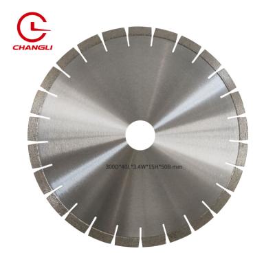 China Sharp High Frequency Welded Granite Tools 300mm Segmented Diamond Concrete Cutting Blade For Granite for sale