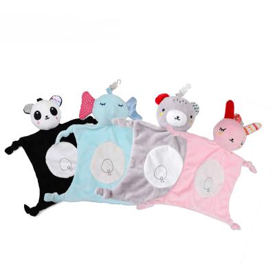 China Plush Ready to Ship Panda Bear Elephant Rabbit Baby Blanket Super Soft Comforter Blanket Animal Baby Blanket for sale