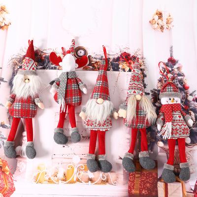 China Hot Selling Plush Christmas Products High Quality Handmade Gifts Decorations Red Plush Gums Dolls for sale