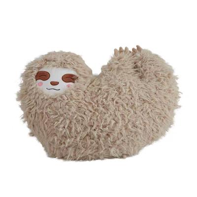 China Custom Plush Stuffed Soft Plush Sloth Toy Animal Sits For Girl Gifts for sale