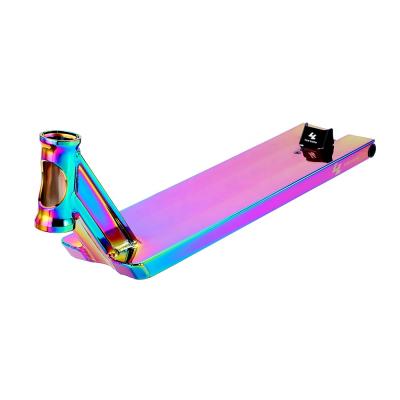 China Aircraft Grade 6061-T6 Huoli Aluminum Scooter Rainbow Pro 5.1 Inch Different Types Street Scooter Extreme Deck Outdoor Decks for sale