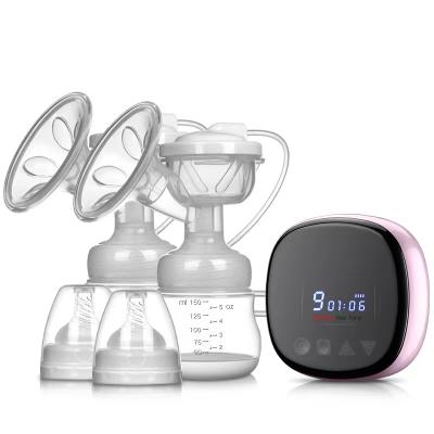 China BPA Free Mother Care Firming Suction Breast Pump Portable Electric Comfortable Breast Pumps for sale