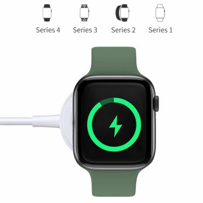 China Smart Watch Foldable Magnetic Safe Charger For iWatch Wireless Charger Pad For Apple Watch Radio Fast Charger for sale