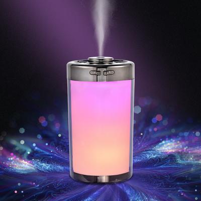 China Car Air Humidifier 300mL with Colorful LED Lights Aromatherapy Humidifier for Home Office Auto Air Humidifier Diffuser for sale