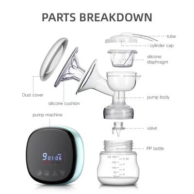 China BPA Free Customized Electric Breast Gasoline Price Silicone Portable Professional Breast Pump for sale