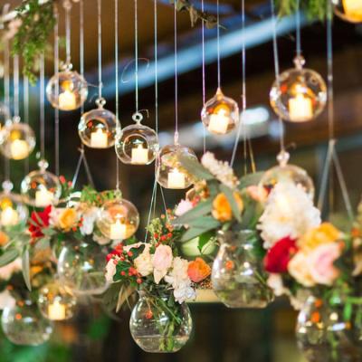 China European Transparent Layout Decoration Kindergarten Mall Wedding Christmas Ornaments Window Wedding Cavity Ball Acrylic Ball for sale