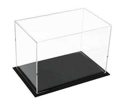 China Large Small Window Display Advertising Dustproof Custom Clear Plastic Toy Gift Box Case Acrylic Box For Stand for sale