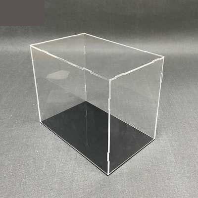 China Window Display Acrylic Storage Shoe Packaging 5-Sided Acrylic Box For Protection And Observation Collection for sale