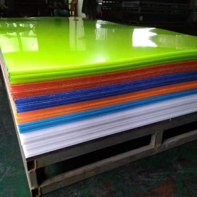 China Clean High Quality 2-30Mm Thick Acrylic Sheets Of Good Mechanical Performance Or Fluorescent Cast Color for sale