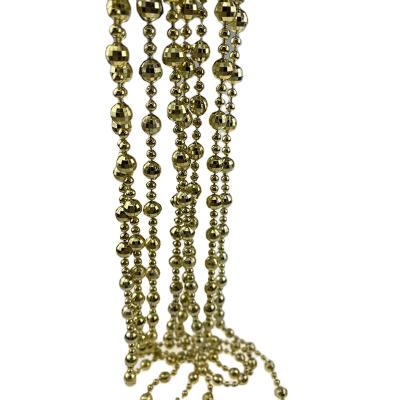 China India Plastic Mango Gold Wholesale Silver Plated Plastic Beads Chains For Decoration for sale