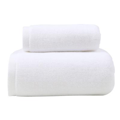 China Hot Sale Child Safe Towel Solid Color Child Safe Towel Set Wholesale 100% Cotton Bath Home Towel for sale