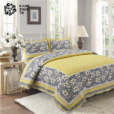 China Pure Cotton Non-Toxic Non-Toxic Moisture-Absorbing Breathable & Skin-Friendly Quilted Bedding Set for sale