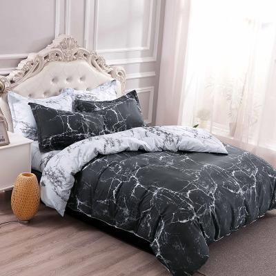 China Non-toxic boutique non-toxic bedding set other simple flower pattern series polyester printing multi-size bedding set for sale